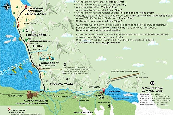 Alaska Wildlife Conservation Center Map Bookafly | Activity | Alaska Wildlife Conservation Center…