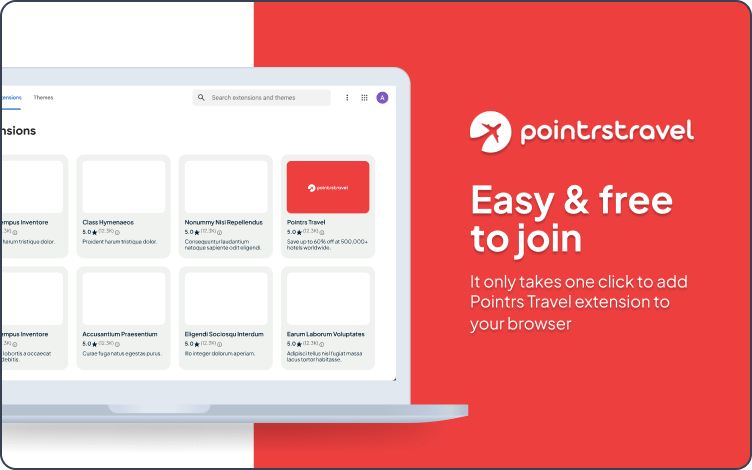 Pointrs Travel | Extension