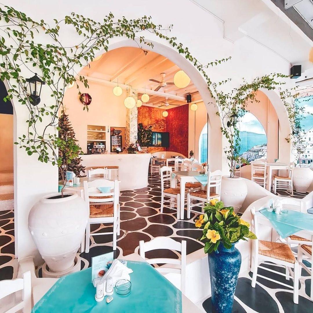 The Bali Bible Santorini Greek Restaurant Seminyak